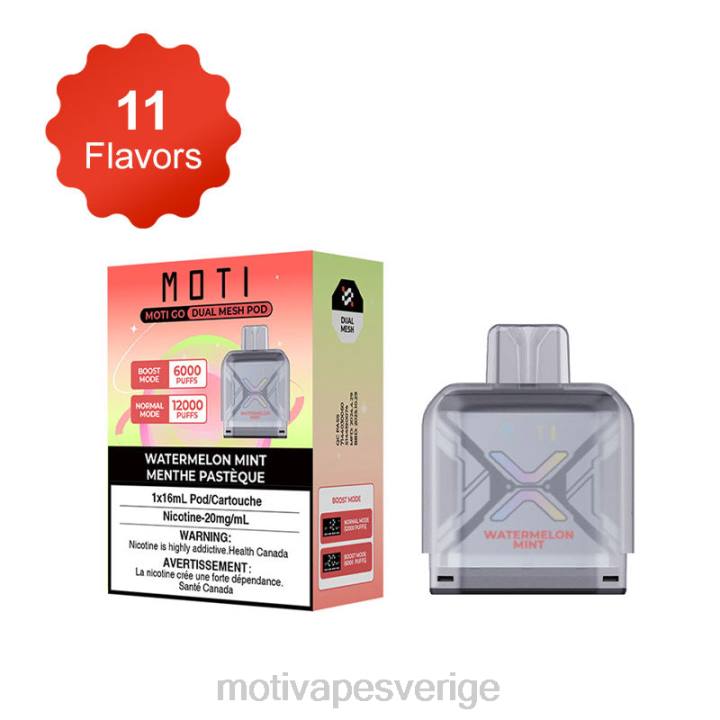 MOTI Vape Near Me - MOTI Go Pro engångs pod DR2V97 svart pärla isig