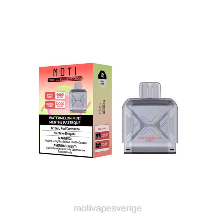 MOTI Vape Near Me - MOTI Go Pro engångs pod DR2V97 svart pärla isig