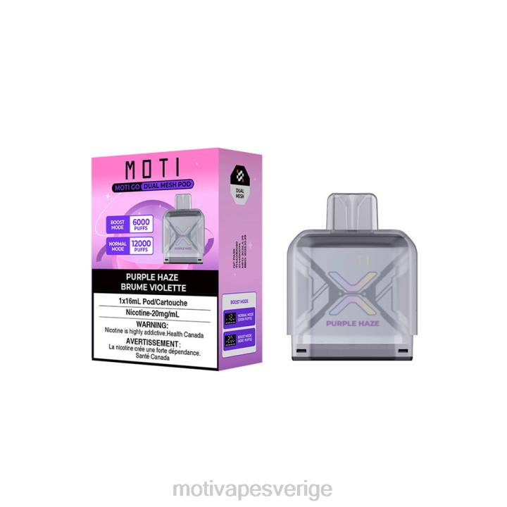 MOTI Vape Near Me - MOTI Go Pro engångs pod DR2V97 svart pärla isig
