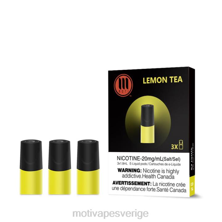 MOTI Vape Review - MOTI klassiska baljor DR2V106 krämig tobak