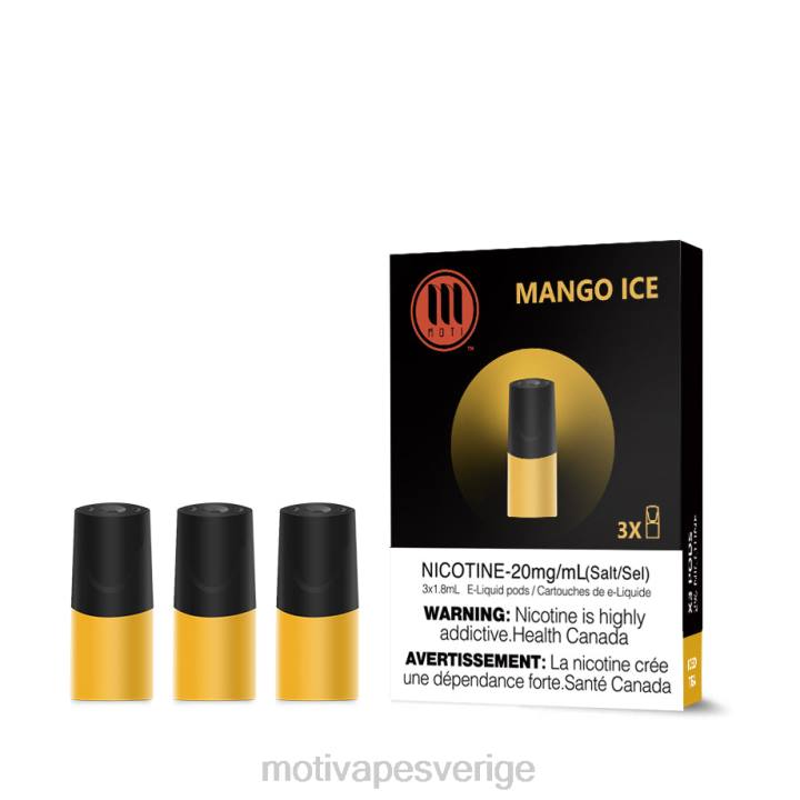 MOTI Vape Review - MOTI klassiska baljor DR2V106 krämig tobak