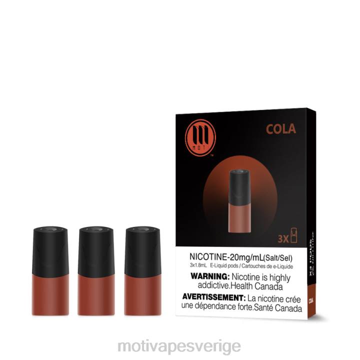 MOTI Vape Review - MOTI klassiska baljor DR2V106 krämig tobak