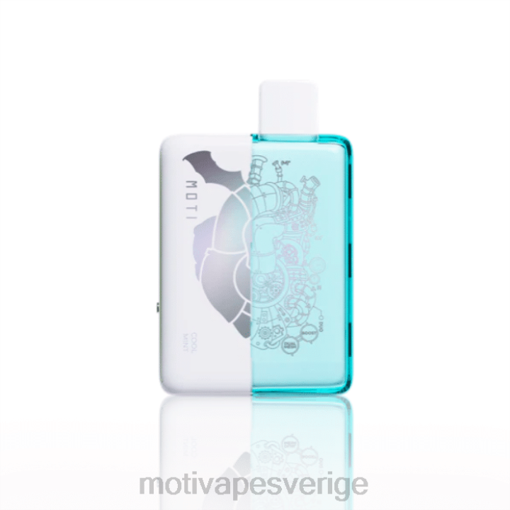 MOTI Sverige - MOTI Duo 9000 engångsvape (5%, 9000 bloss) DR2V63 fräsch mint