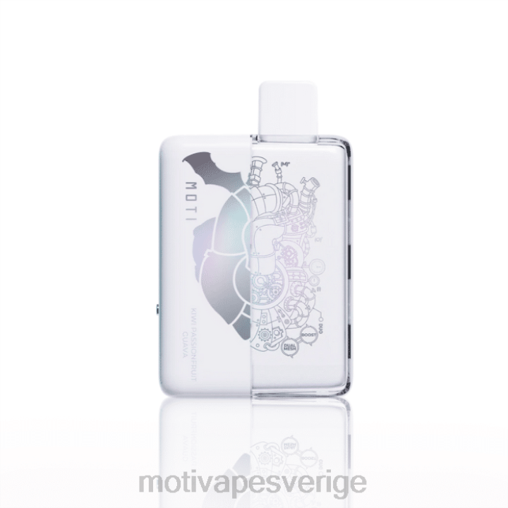MOTI Sverige - MOTI Duo 9000 engångsvape (5%, 9000 bloss) DR2V73 kiwi passionsfrukt guava