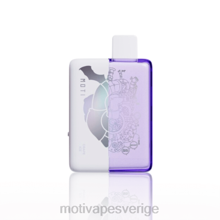 MOTI Vape Near Me - MOTI Duo 9000 engångsvape (5%, 9000 bloss) DR2V67 druvis