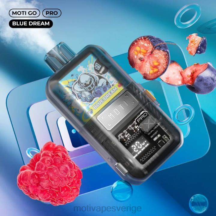 MOTI Vape Price - MOTI Go Pro engångsvape (5%, 12000 bloss) DR2V24 vintergrönt