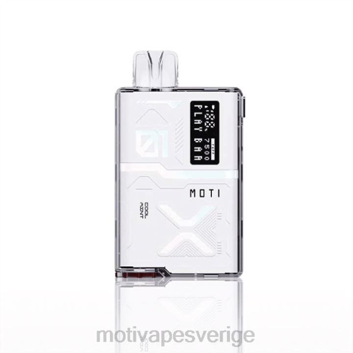 MOTI Vape Amazon - MOTI Play Bar 7500 engångsvape (5%, 7500 bloss) DR2V60 fräsch mint