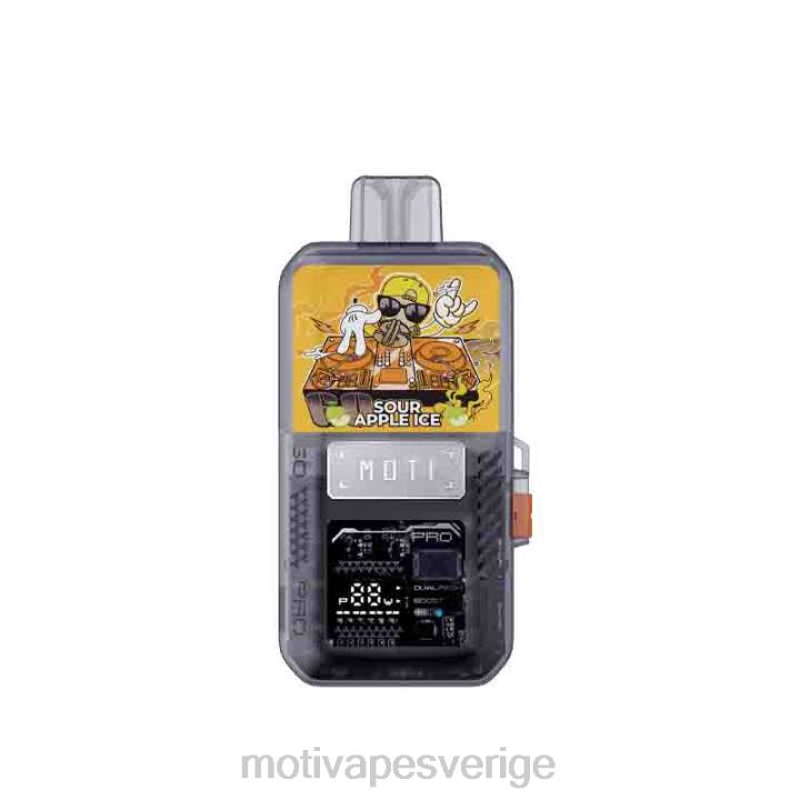 MOTI Vape Near Me - MOTI Go Pro engångspod+enhet DR2V77 sur äppelis