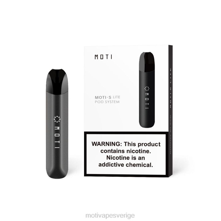 MOTI Vape Sverige - MOTI S Lite premium enhet DR2V111 riddare svart